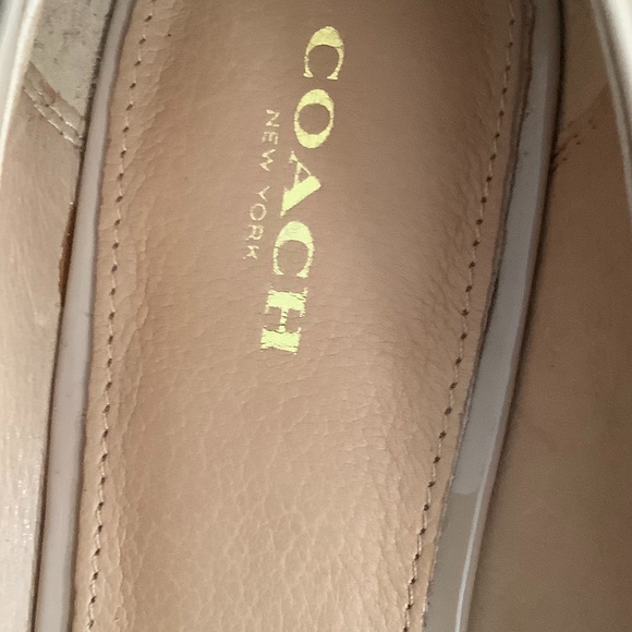 Coach “Rileigh” flats nude patent leather size 8 - Picture 5 of 6